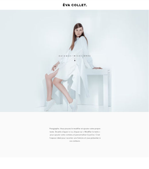 Modèles de sites pour agences de mannequins