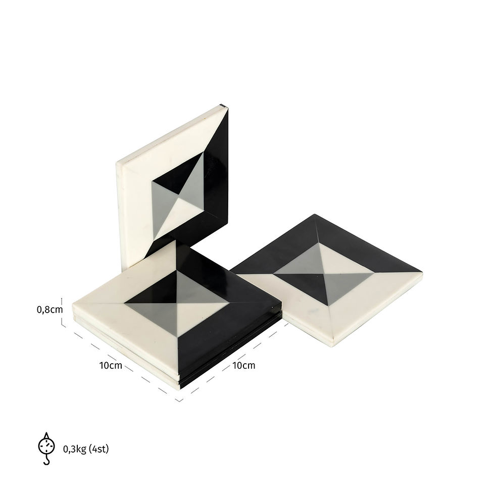 Thumbnail: Wijn- en baraccessoires Louel black/white