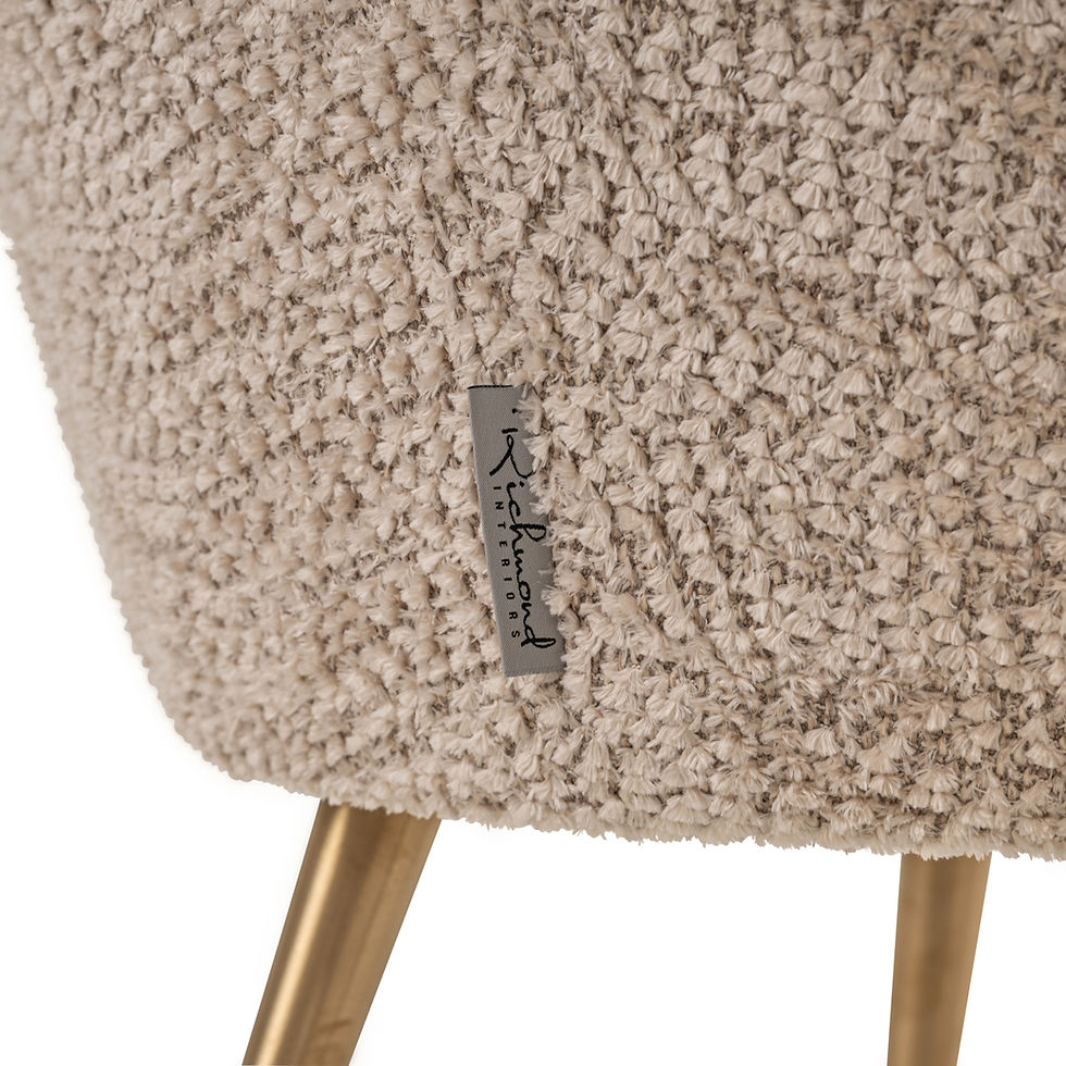 Thumbnail: Lounge Stoel Charly Lovely Beige Kids