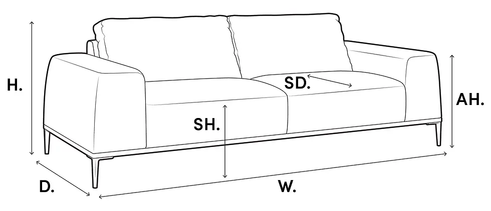 Thumbnail: Eichholtz Lounge Club Sofa – luxe modulaire bank Nuoro Beige met zwarte poten en voetenbank