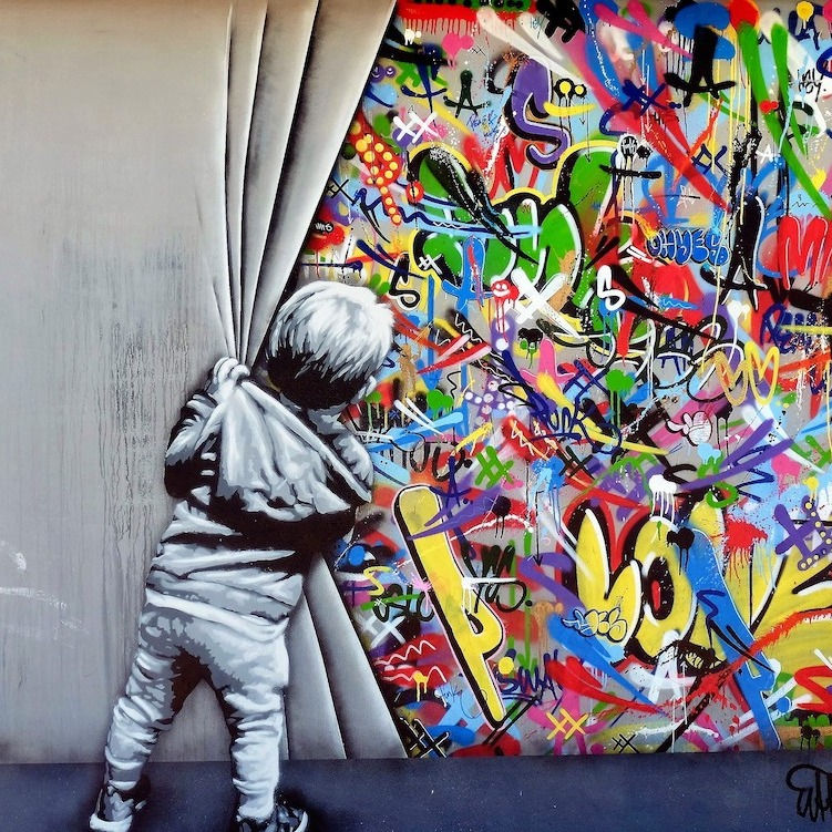 Thumbnail: Behind the Curtain – Urban Street Art