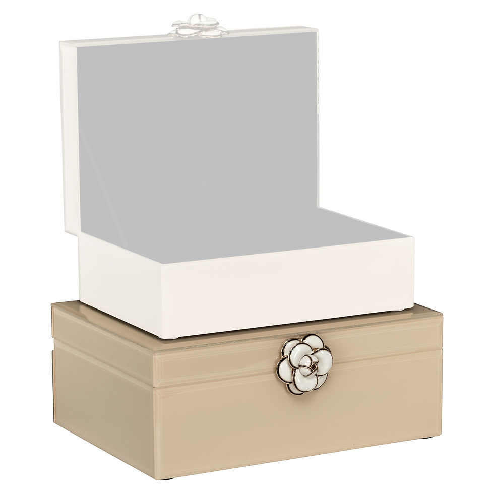 Thumbnail: Opbergdoos Abbey ivory large
