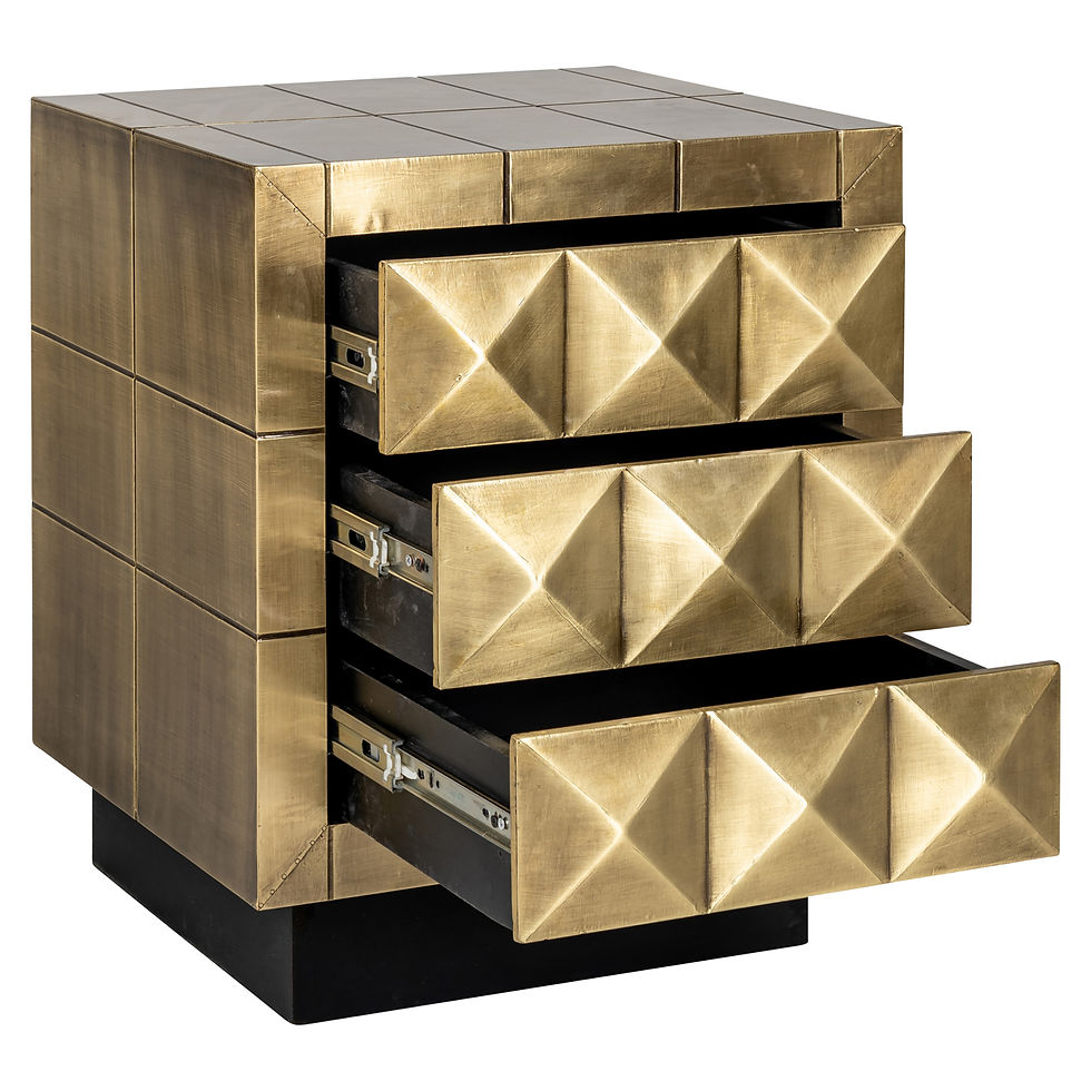 Thumbnail: Nachtkastje Collada brushed gold