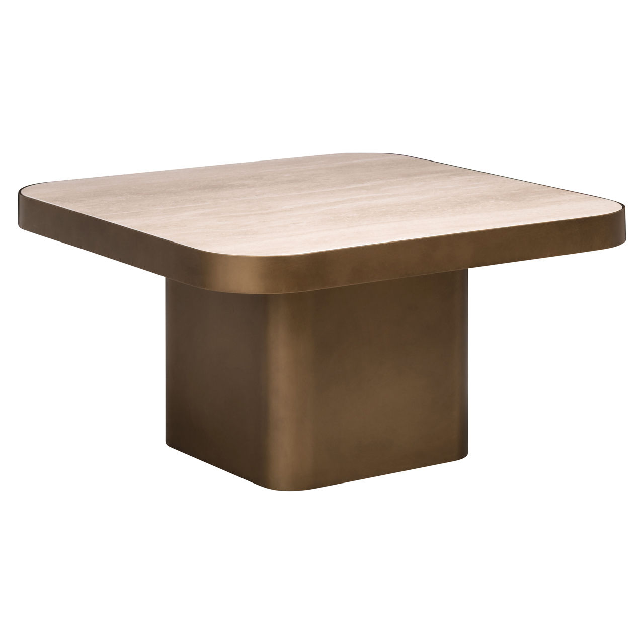 Salontafel Claridge beige 70x70 (cumulus)
