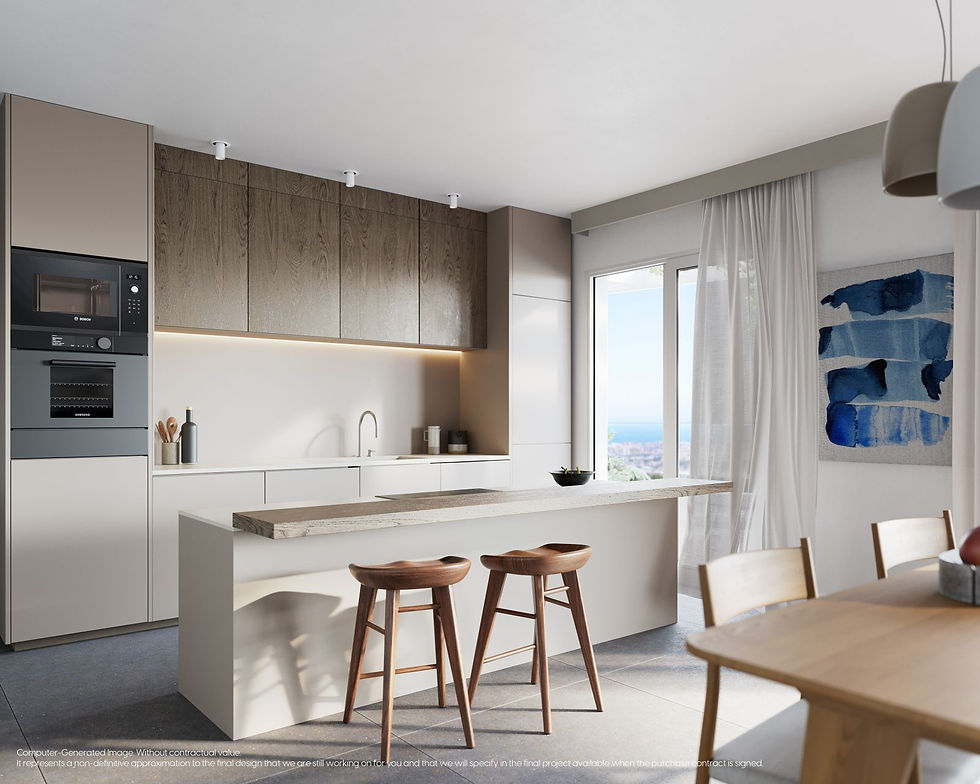 Thumbnail: Nieuwe ontwikkeling in Mijas met moderne appartementen en panoramisch uitzicht.