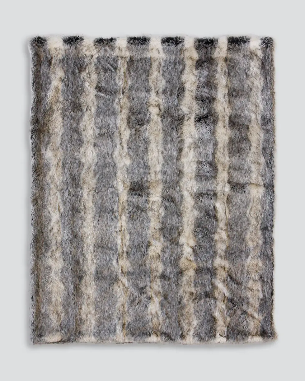 Thumbnail: Fur plaid 'Mountain Wolf' - Heirloom