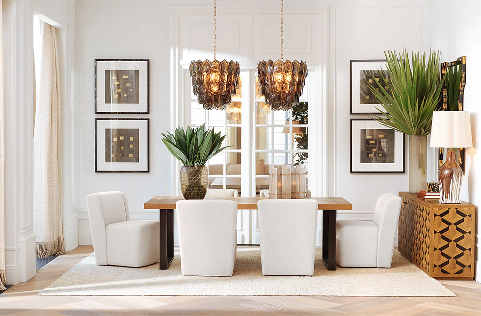 Tijdloze luxe in een serene setting. Bij Art-Empire creëren we interieurs die rust en klasse ademen, met unieke stukken die je nergens anders vindt.