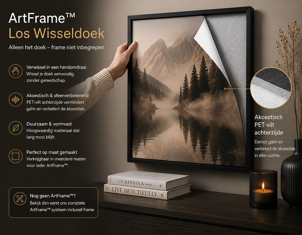 Thumbnail: ArtFrame™ – Los Wisseldoek
