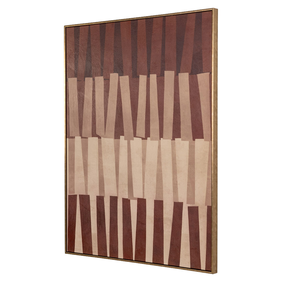 Thumbnail: Wanddecoratie Voga brown