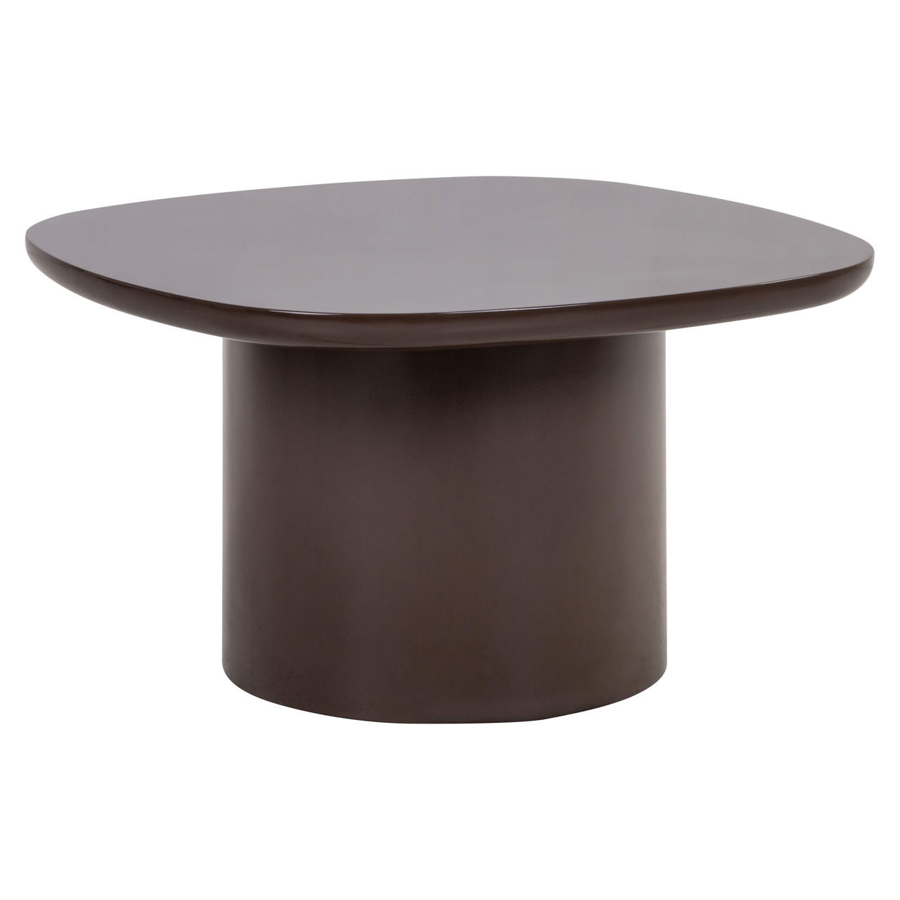 Bijzettafel Almundi chocolat brown
