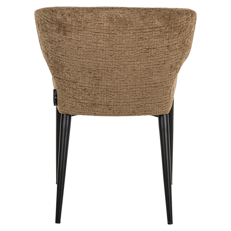 Thumbnail: Eetkamerstoel Taylor brandy fusion fire retardant