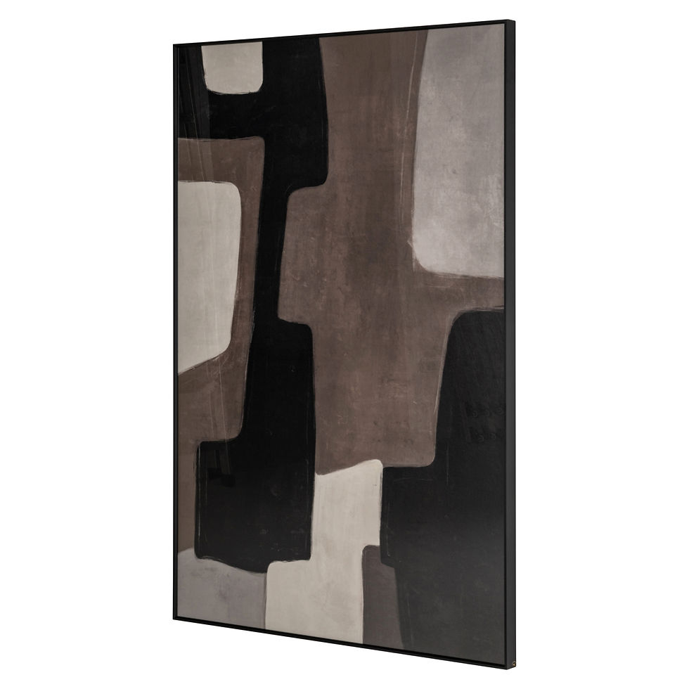Thumbnail: Wanddecoratie Mirage brown left