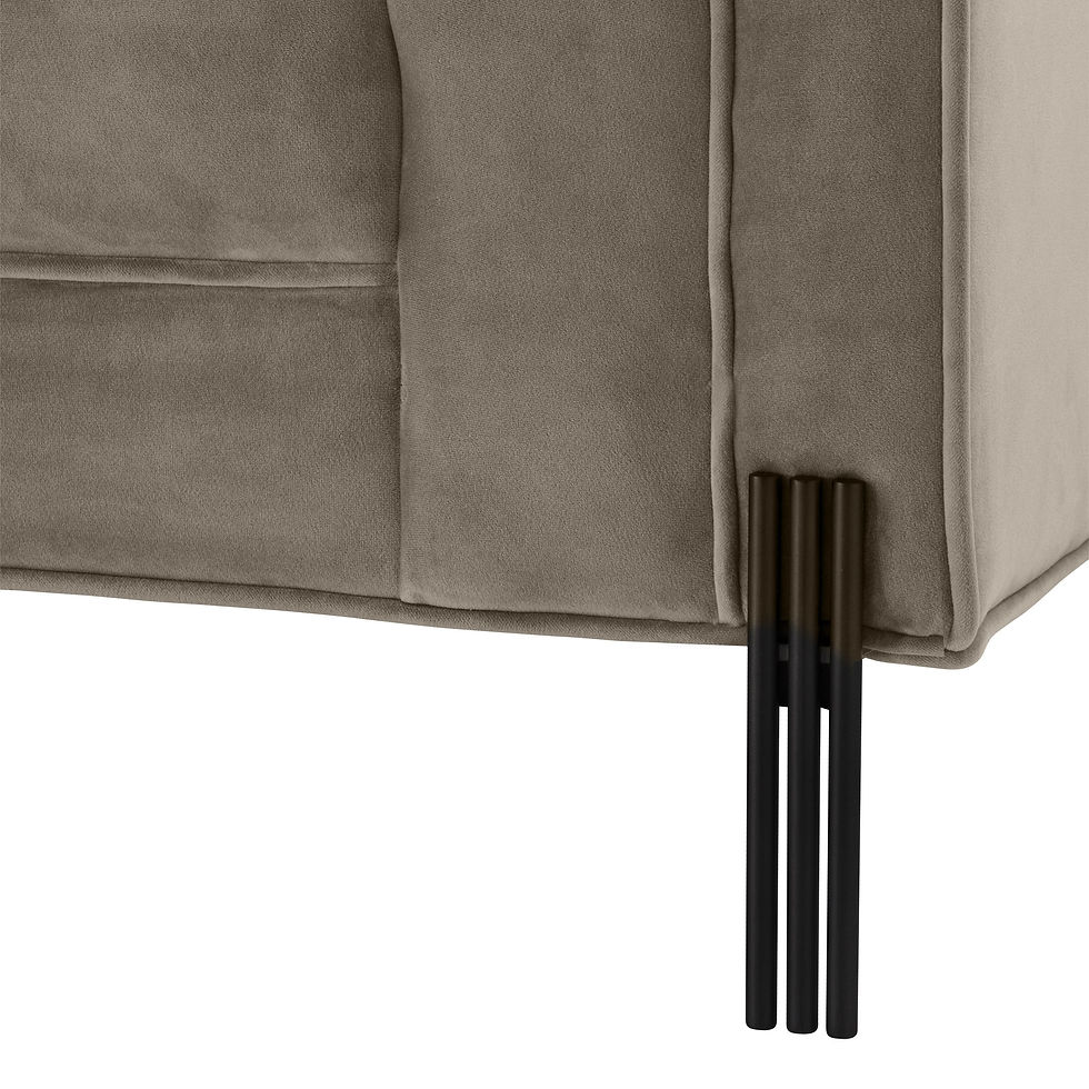 Thumbnail: Eichholtz- Sofa 'Sienna' Savona greige Velvet