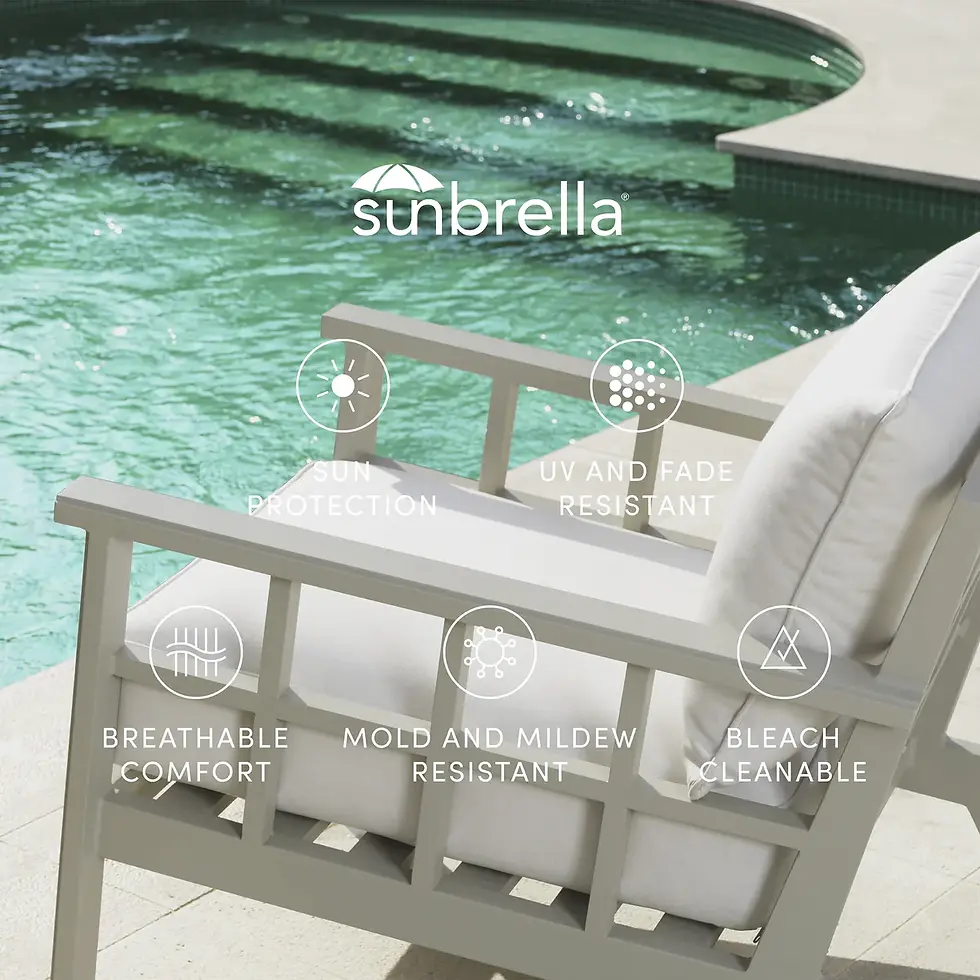 Thumbnail: Outdoor Sofa- Royal Palm-  Black