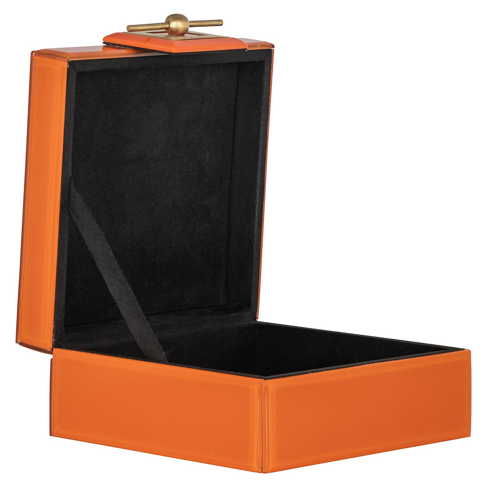 Thumbnail: Opbergdoos Bodine orange small