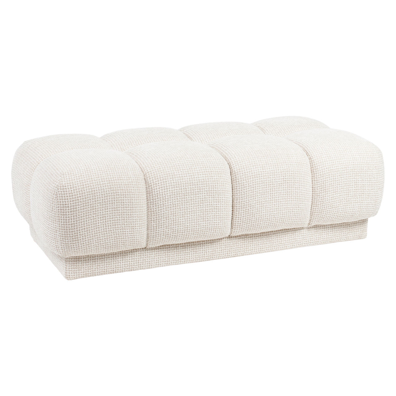 Richmond Hocker Noah – Beige Blockweave