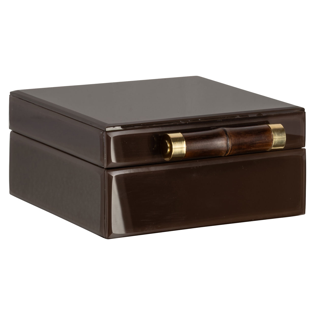 Opbergdoos Echo dark brown small