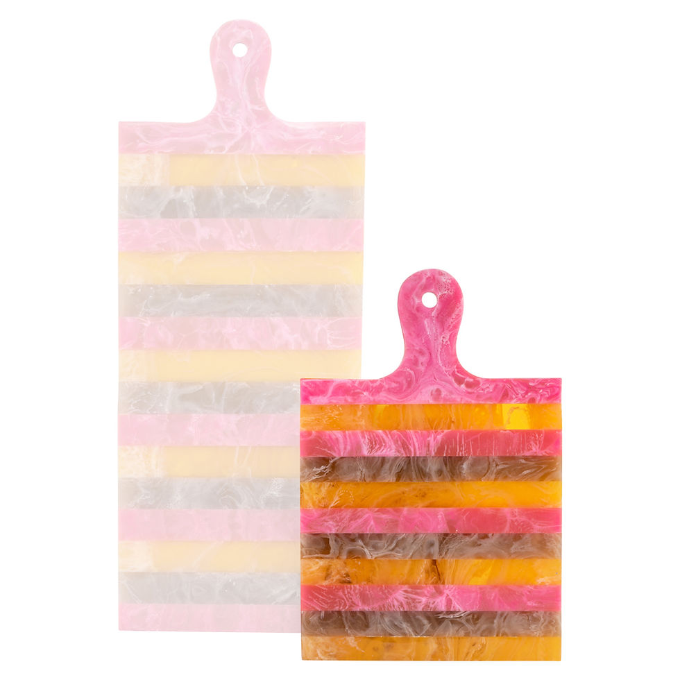 Thumbnail: Dienblad Cindy pink/orange - serving board small