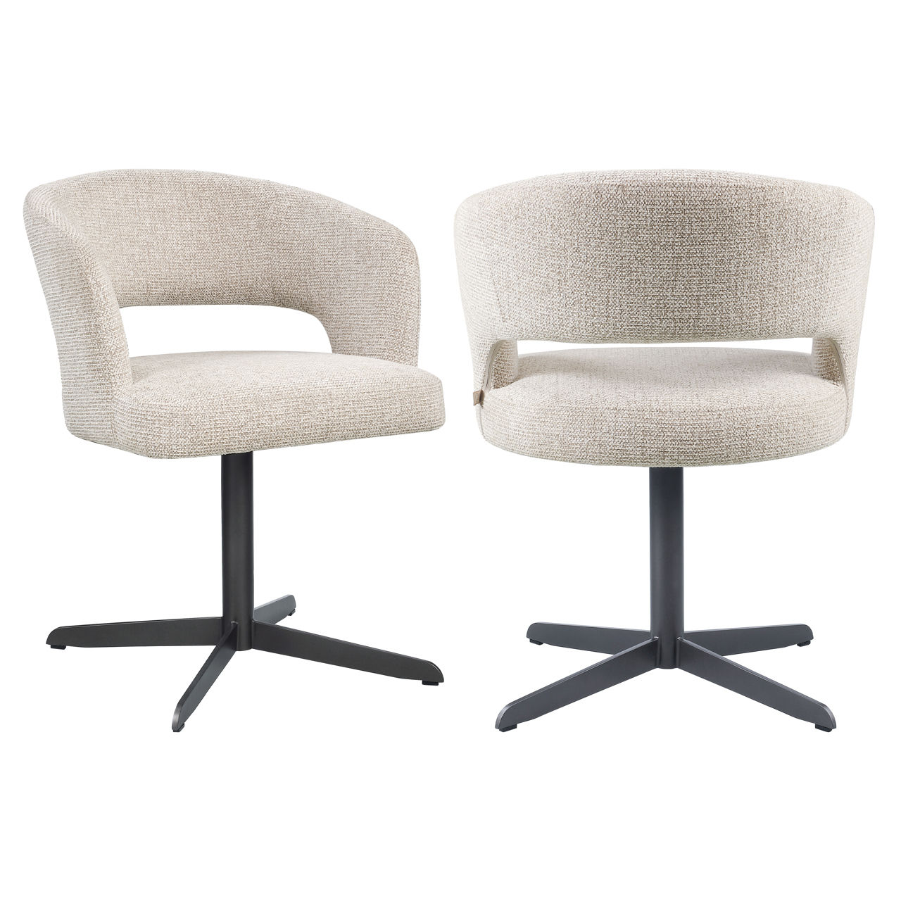 Eetkamerstoel Blanca Natural Fancy Brandvertragend