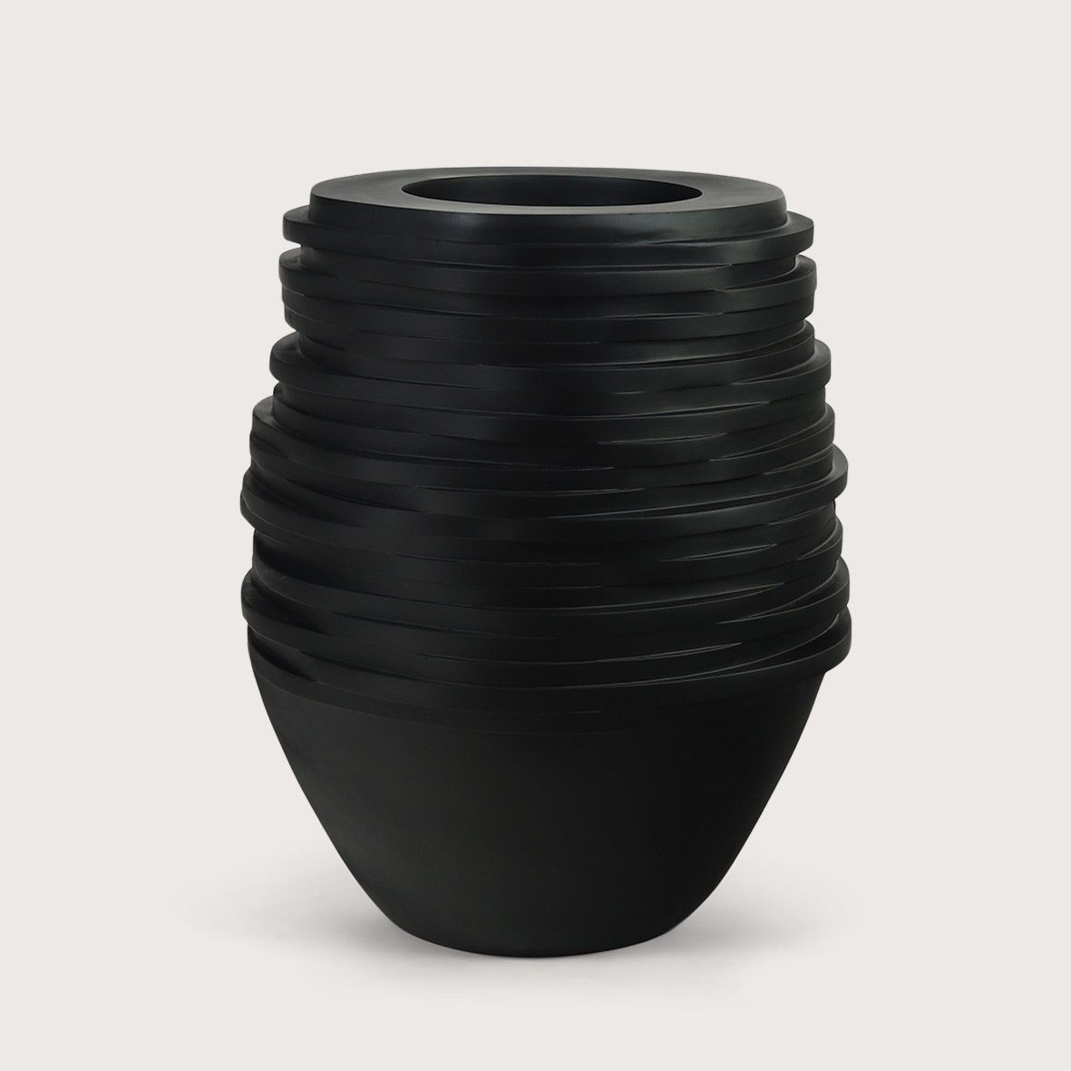 Pot Roza Black D64.5 H80