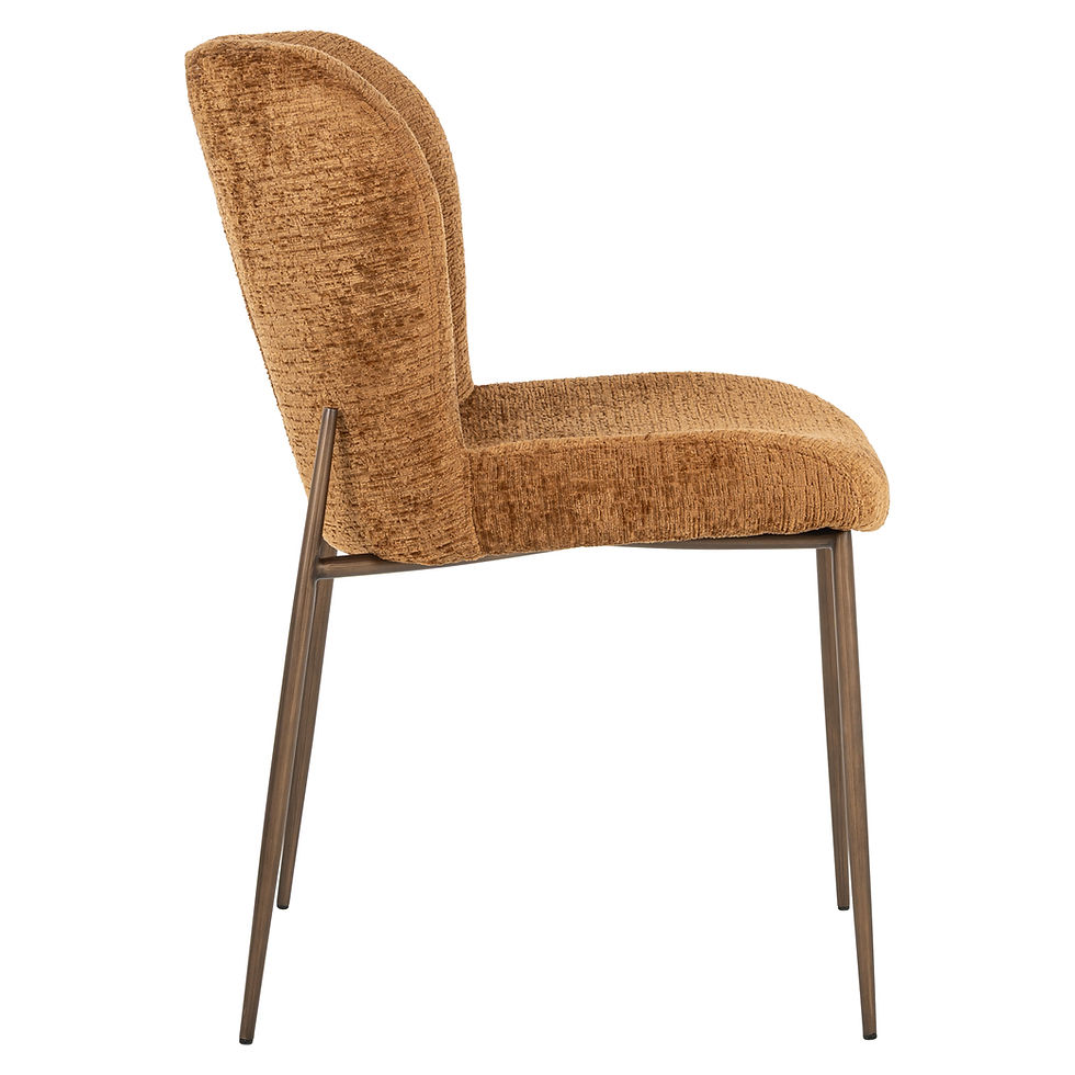 Thumbnail: Eetkamerstoel Odarby Cognac Fusion – Set van 2