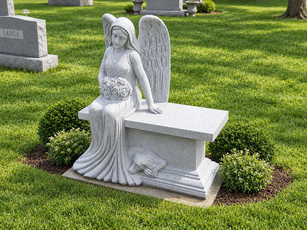 Custom Monument Bench