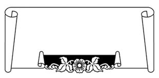 Floral, Scroll Panel, Sandblast Design