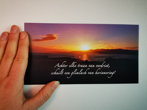 Achter elke traan van verdriet | Happyangelteam