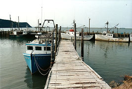 Advocate Harbour - alta marea