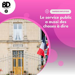 le fronton d'une mairie