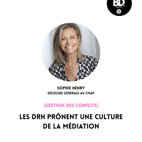 Portrait de Sophie Henry, DG du CMAP, Centre de médiation et d'arbitrage de Paris