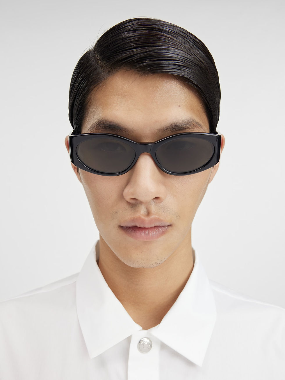 Miniature : lunettes Jacquemus Ovalo black face homme