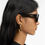 Miniature : lunettes de soleil Jacquemus gala black profil femme