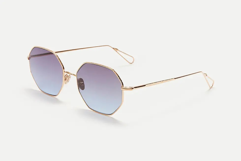 Monture AHLEM métal solaire peony gold