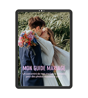 Modèle guide mariage personnalisable à télécharger