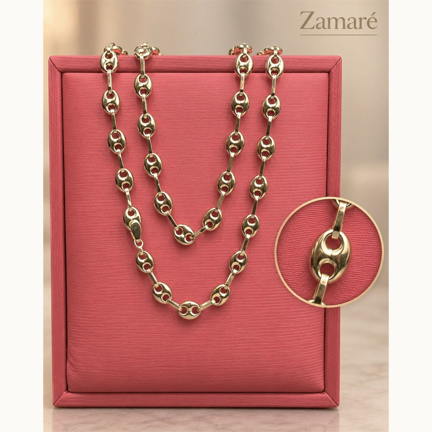Cad. Gucci Oro 18K 45cm 6.88g