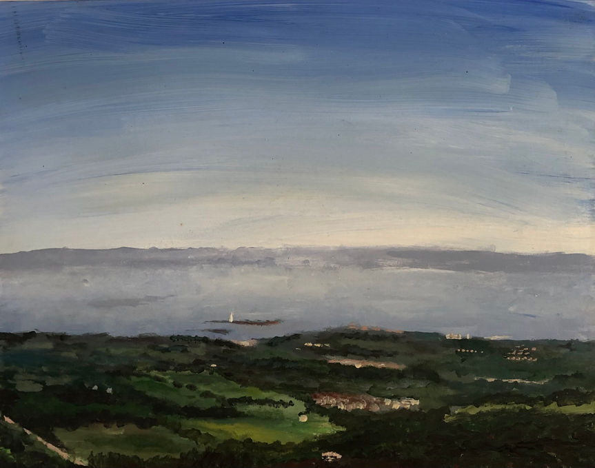 Georgian Bay, Waterfront, Canadian art, Oil painting, Landscape