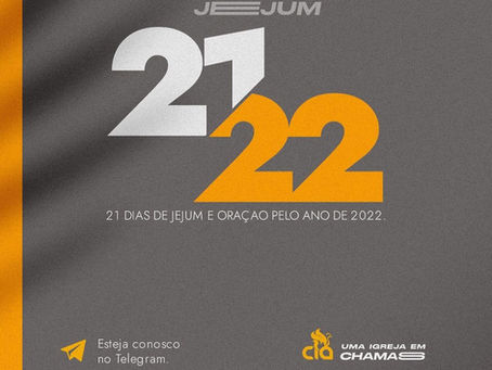 21 dias de jejum e oração