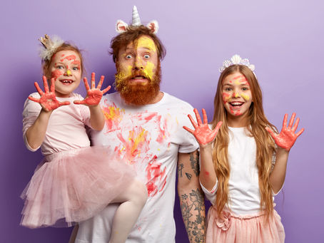 Rain-Plan Parties: Indoor Paint Parties IDEAS + Balloon Twisting That Save the Day