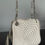 Thumbnail: Rear view of Montblanc Starisma Quilted Shoulder Bag highlighting clean back panel and chain detail