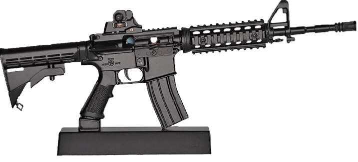 Goat Guns AR-15 BLACK 1:3 SCALE MODEL