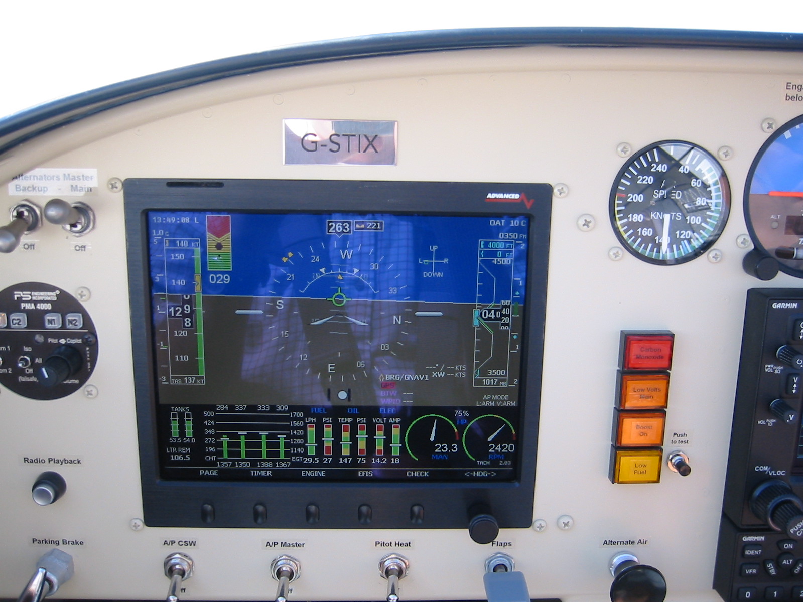 Vans RV7 EFIS