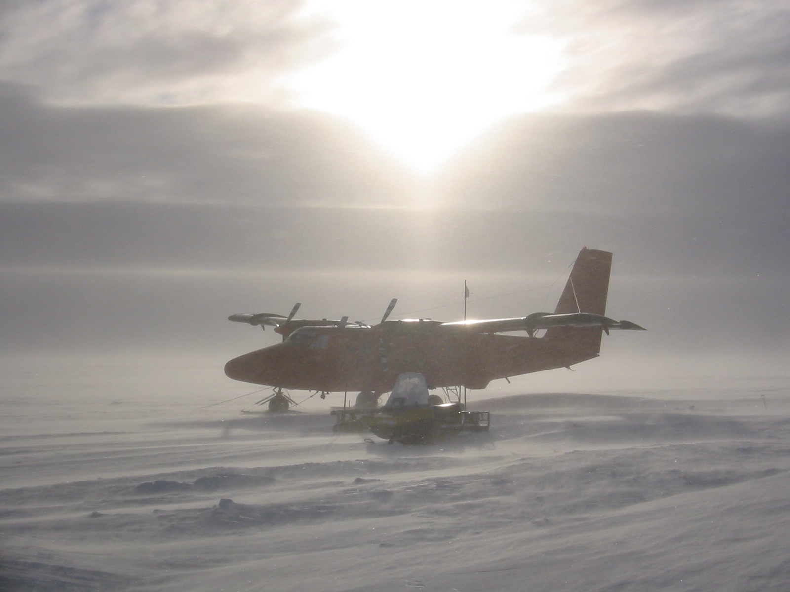 Twin Otter in Antarctica Feb 2003