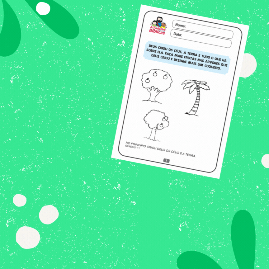 Desperte a Imaginação e a Espiritualidade das Crianças com Atividades Bíblicas Impressas!