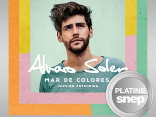 Álvaro's top hit La Cintura has become Platinum in France! Lots of congrats, Álvaro!