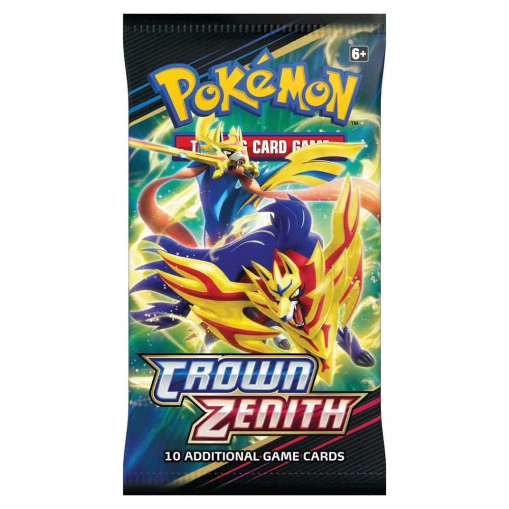 Pokemon Crown Zenith Booster Pack TCG Sword and Shield Good Price