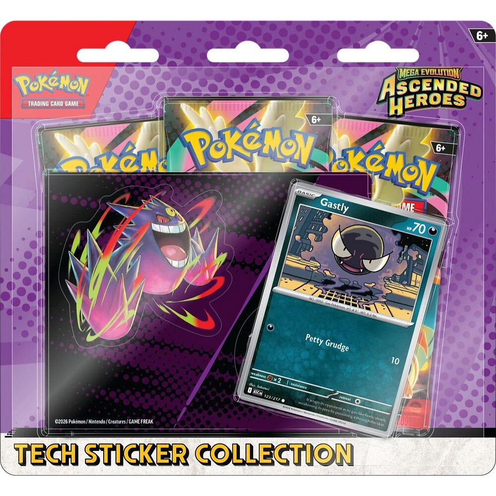 Pokemon Ascended Heroes Tech Sticker ME03 TCG