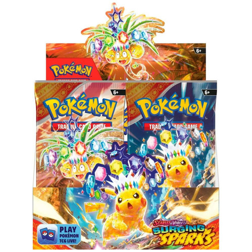 Pokemon Surging Sparks Booster Box - Scarlet & Violet (SV08