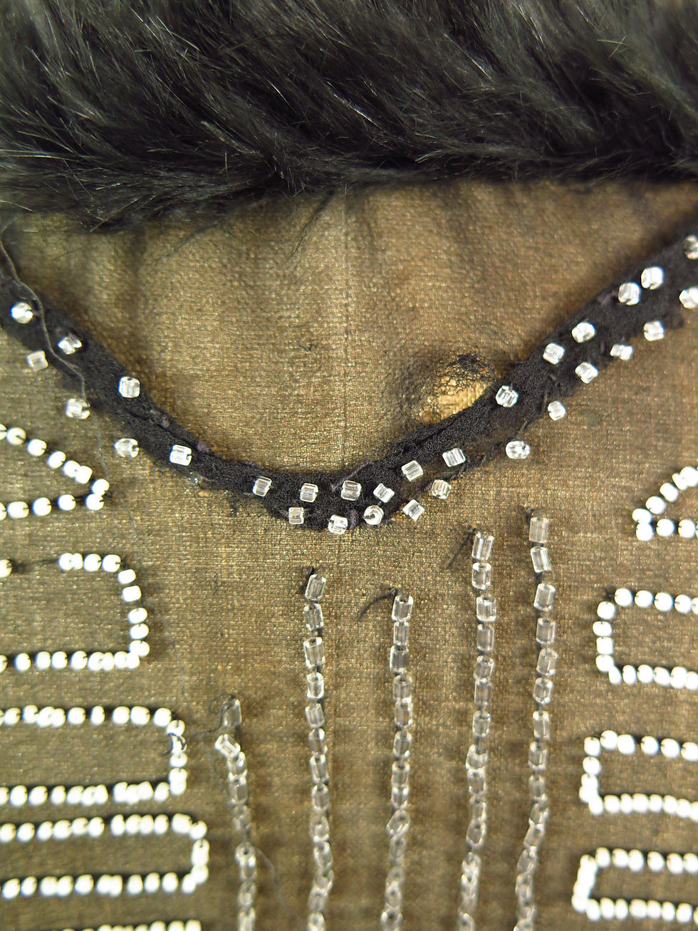 Thumbnail: 1920s Beaded Chiffon Evening Jacket