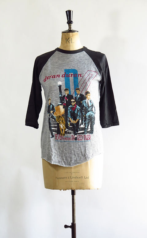 80's Duran Duran 1984ツアーtシャツ ロックTシャツ DURAN DURAN 1984ツアー ヴィンテージ 【公式通販】